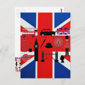 ロンドンはがき ポストカード (正面/裏面)