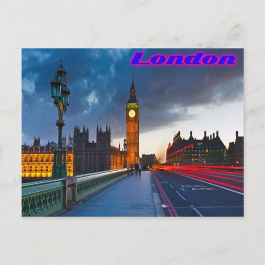 ロンドンはがき ポストカード (正面)