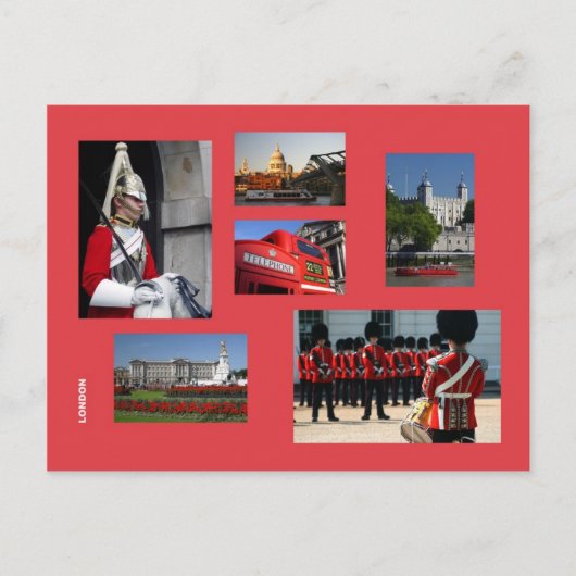 ロンドンはがき ポストカード (正面)