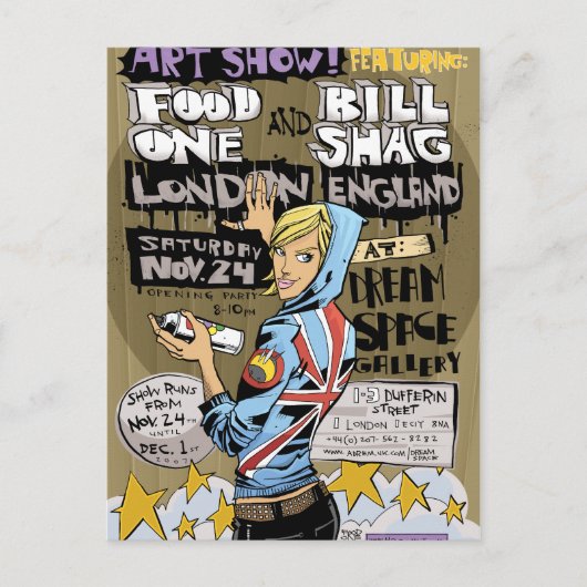 ロンドンはがき ポストカード (正面)