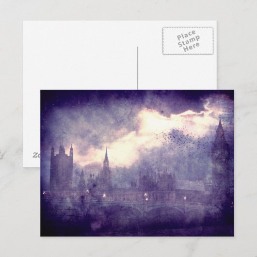 ロンドンはがき ポストカード (正面/裏面)