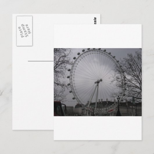 ロンドンはがき ポストカード (正面/裏面)