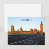 ロンドンはがき（国会議事堂） ポストカード (正面/裏面)