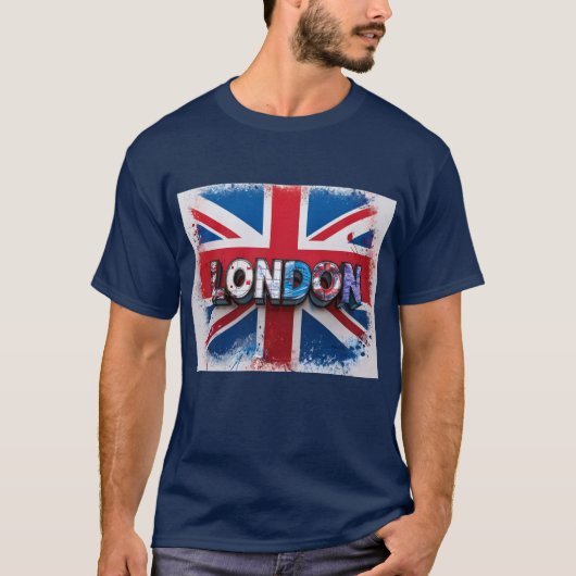 ロンドンは僕の市だ Tシャツ (正面)