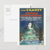 ロンドンは真夜中を過ぎたフィリップ・Jによる。ライリー ポストカード (正面/裏面)