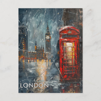 ロンドンへの旅 ポストカード