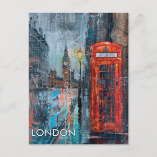ロンドンへの旅 ポストカード
