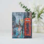 ロンドンへの旅 ポストカード (スタンド正面)