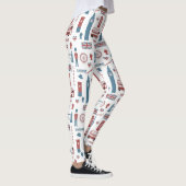 ロンドンをテーマにしたレギンス レギンス (右)