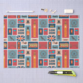 ロンドンをテーマにした 薄葉紙 (クラフト)