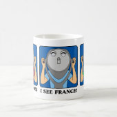 ロンドンを見てフランスを見て…マグ コーヒーマグカップ (中央)