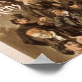 ロンドンを通じてディケンズと'フランクオークスバラ' ポスター (角)