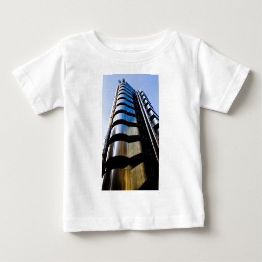 ロンドンを造るLloyds ベビーTシャツ (正面)