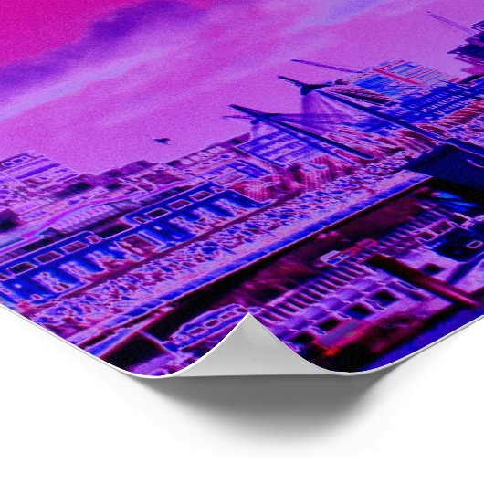 ロンドンアイアート ポスター (角)