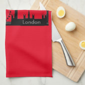 ロンドンアイキッチンタオル キッチンタオル (四つ折り)