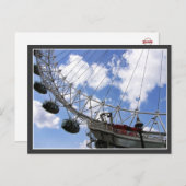 ロンドンアイクロップポストカード ポストカード (正面/裏面)