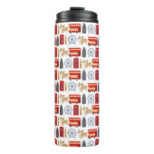 ロンドンアイコンコラージュ タンブラー (正面)