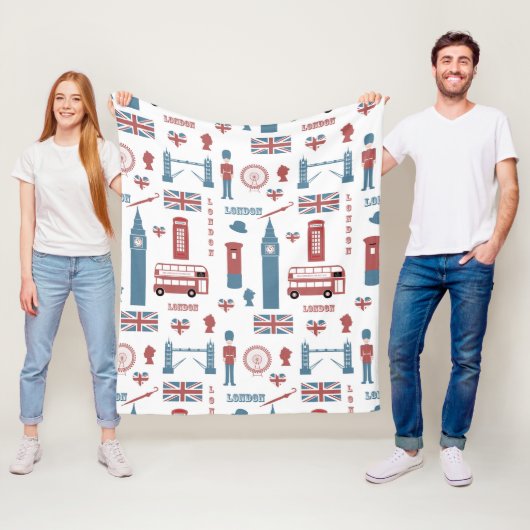 ロンドンアイコン フリースブランケット (インサイチュ)