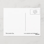 ロンドンアイポストカード ポストカード (裏面)
