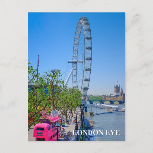 ロンドンアイポストカード ポストカード (正面)
