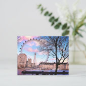 ロンドンアイ観察ホイール#2はがき ポストカード (スタンド正面)