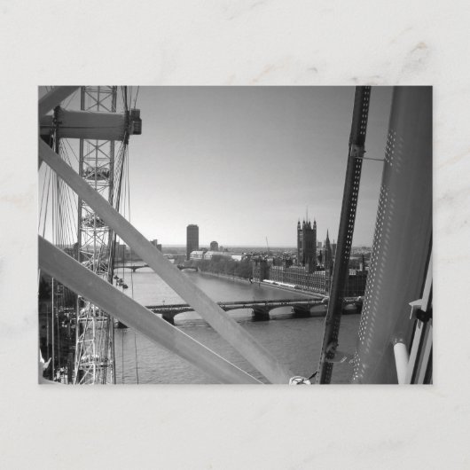 ロンドンアイ ビッグベン ポストカード (正面)