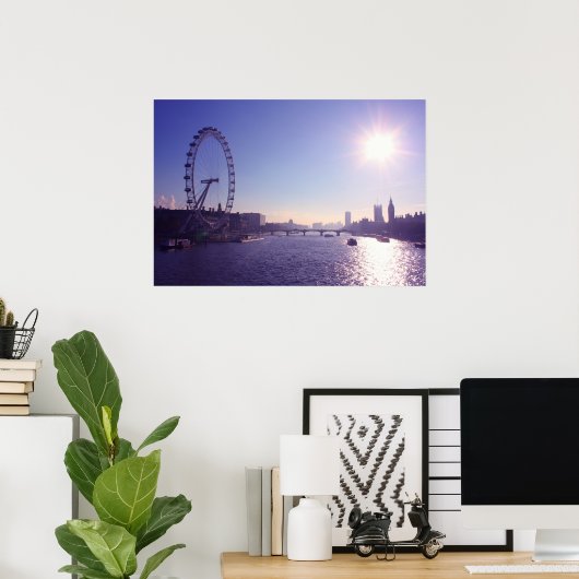 ロンドンアイ ポスター (ホームオフィス)