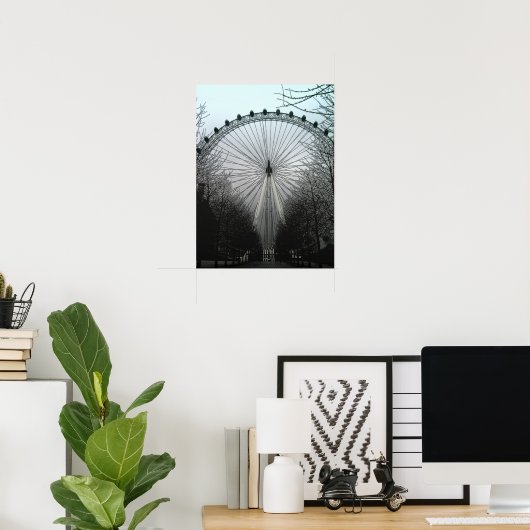 ロンドンアイ ポスター (ホームオフィス)