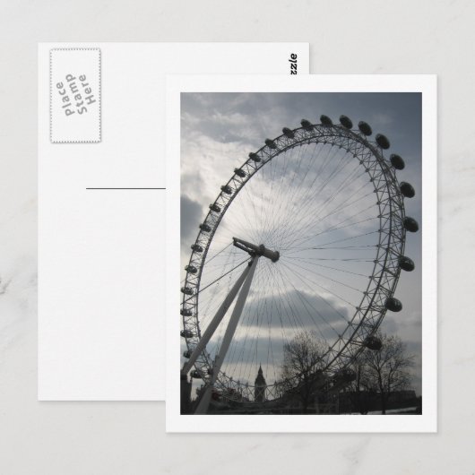 ロンドンアイ ポストカード (正面/裏面)