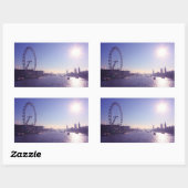 ロンドンアイ 長方形シール (シート)