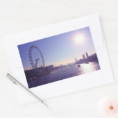 ロンドンアイ 長方形シール (封筒)