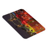 ロンドンアットクリスマスビュー冷蔵庫用マグネット マグネット (右側)