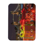 ロンドンアットクリスマスビュー冷蔵庫用マグネット マグネット (縦)