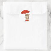 ロンドンアンブレラタブビーキャット ラウンドシール (バッグ)