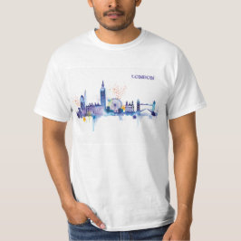 ロンドンアートウォーター絵画カラーズ Tシャツ
