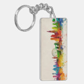 ロンドンイギリスのスカイライン キーホルダー (正面左)