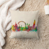 ロンドンイギリスのスカイライン クッション (ブランケット)