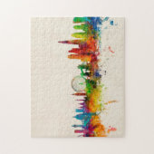 ロンドンイギリスのスカイライン ジグソーパズル (縦)