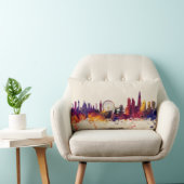 ロンドンイギリスのスカイライン ランバークッション (椅子)