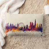 ロンドンイギリスのスカイライン ランバークッション (ブランケット)