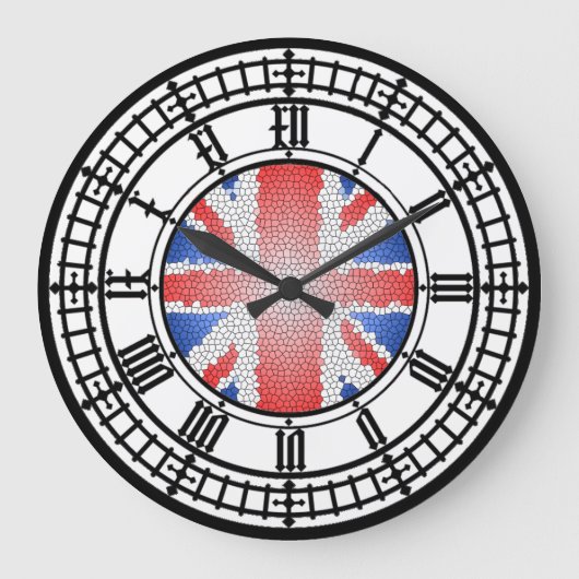 ロンドンイギリスのビッグベンの時計 ラージ壁時計 (正面)