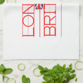 ロンドンイギリス キッチンタオル (折り畳み)