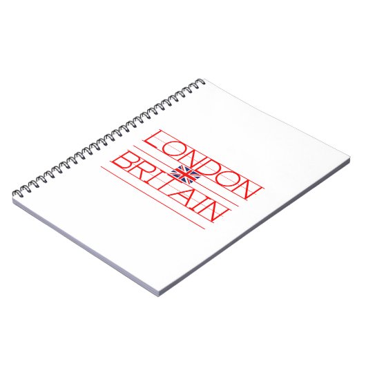ロンドンイギリス ノートブック (左側)
