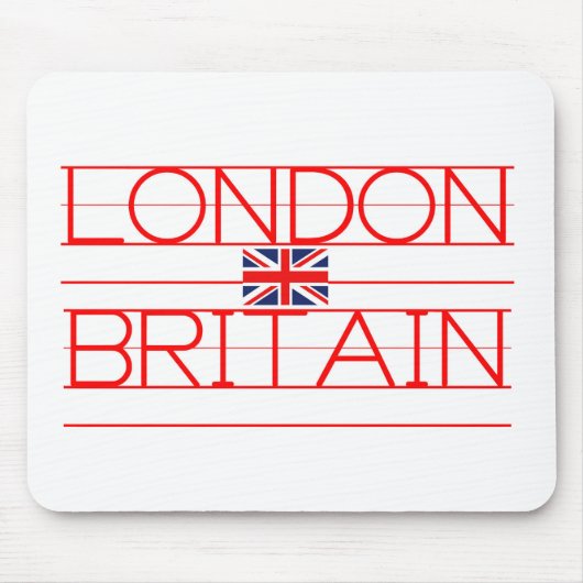 ロンドンイギリス マウスパッド (正面)