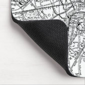 ロンドンイギリス(1911年)のヴィンテージの地図 マウスパッド (コーナー)
