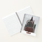 ロンドンインクラウドレッド&グリーン ノートブック (内部)