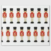 ロンドンイングランドクリスマスラッピング紙 ラッピングペーパー (フラット)