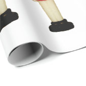 ロンドンイングランドクリスマスラッピング紙 ラッピングペーパー (ロールコーナー)