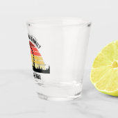 ロンドンイングランドサンセットカスタムファミリートリップ ショットグラス (右)