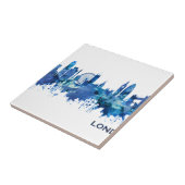 ロンドンイングランドスカイラインブルー タイル (側面)